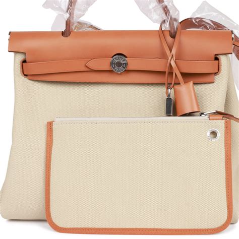 hermes 70328150812731|2021 Toile H Berline Herbag Zip 31 .